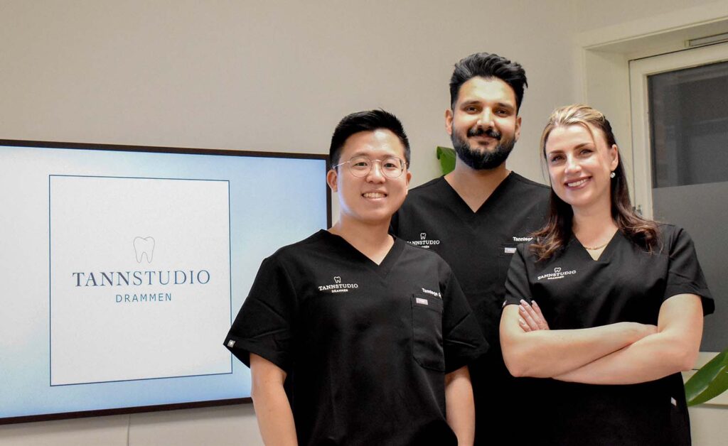 Bilde av ansatte som jobber på Tannstudio Drammen